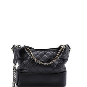 Chanel Gabrielle Hobo Quilted Aged #247481C24B